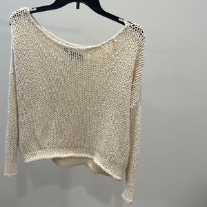 Cream knit rag and bone sweater